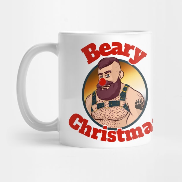 gay bear christmas funny by Sgrel-art